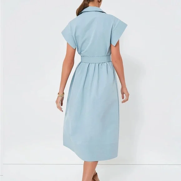 Slate Blue Chloe Dress - Picture 4 of 12